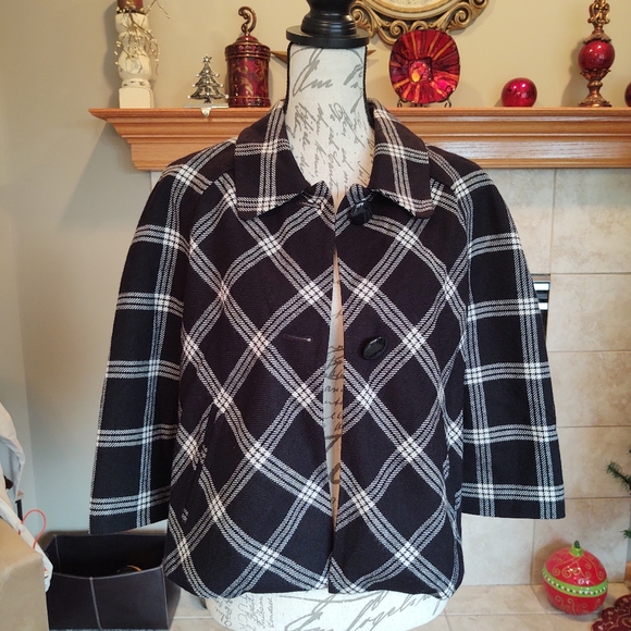 Geoffrey Been Large Jacket Crop Blazer! - Picture 1 of 12
